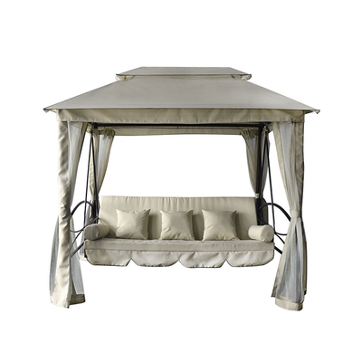 Y Mail Packing Patio Canopy Swing Bed for Luxury Leisure Outdoor Furniture Tent (Почтовая упаковка, крыша, крыша и т.д.)