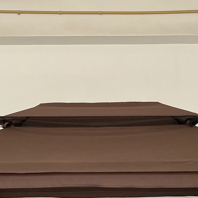 Y Mail Packing Patio Canopy Swing Bed for Luxury Leisure Outdoor Furniture Tent (Почтовая упаковка, крыша, крыша и т.д.)