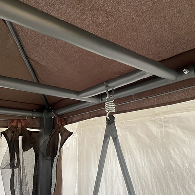 Y Mail Packing Patio Canopy Swing Bed for Luxury Leisure Outdoor Furniture Tent (Почтовая упаковка, крыша, крыша и т.д.)