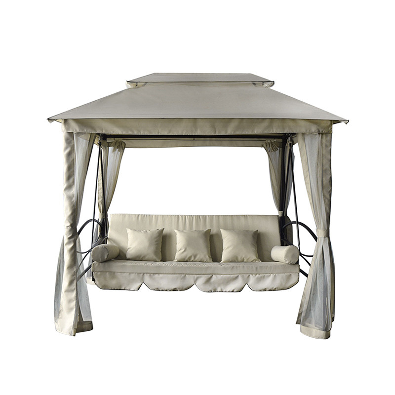 Y Mail Packing Patio Canopy Swing Bed for Luxury Leisure Outdoor Furniture Tent (Почтовая упаковка, крыша, крыша и т.д.)
